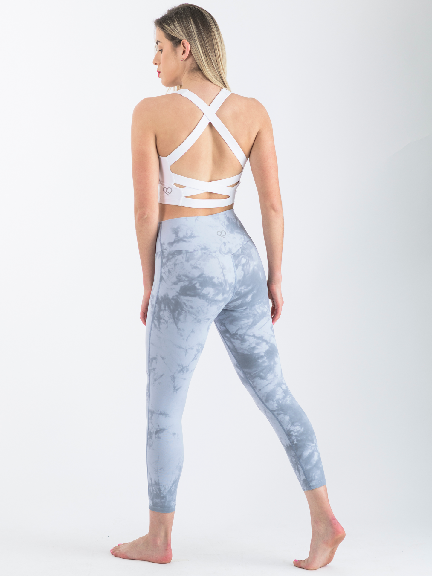 Tie Dye Leggings Grey