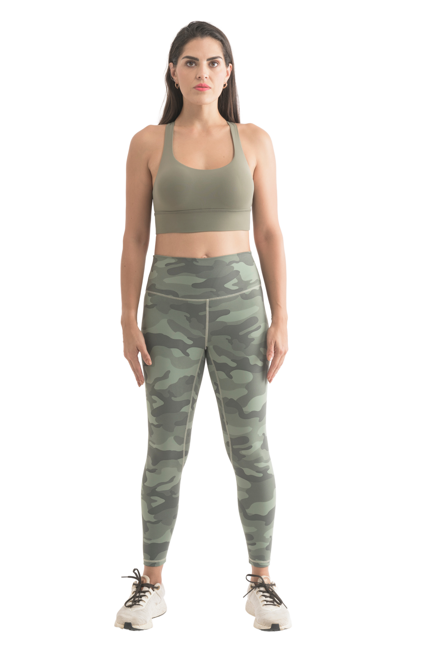 Camo Leggings Green