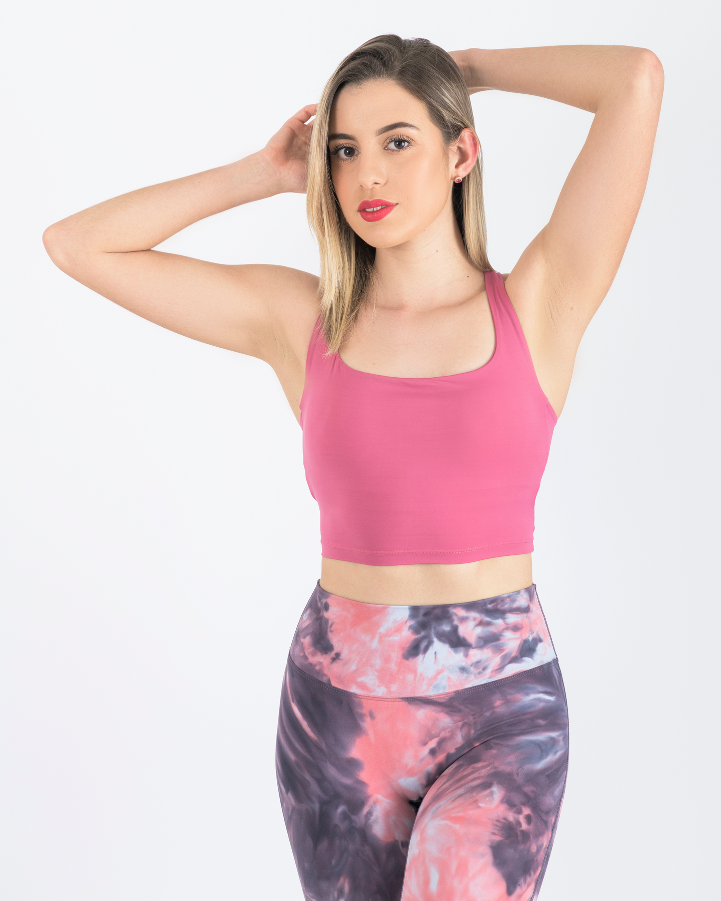 Pink Crossover Top